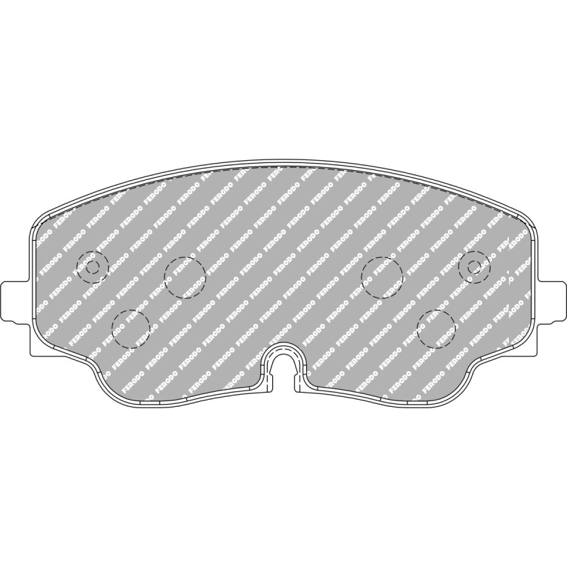 Plăcuțe de frână FERODO DS2500 FCP5358H - F-CP5358H - FCP5358H - 3666618076164